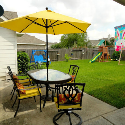 Please Have a Seat Outdoors