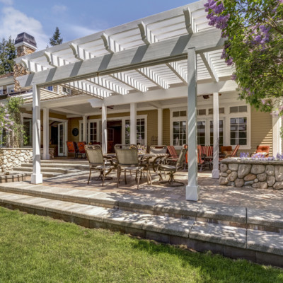 Louvered Pergola Roofs