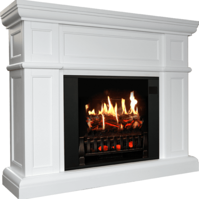Serene Winters with an Electric Fireplace