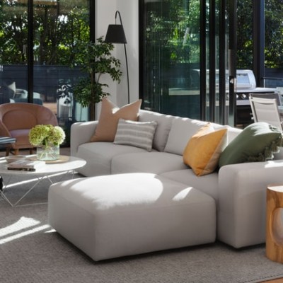 Living Room with Contemporary Sofas