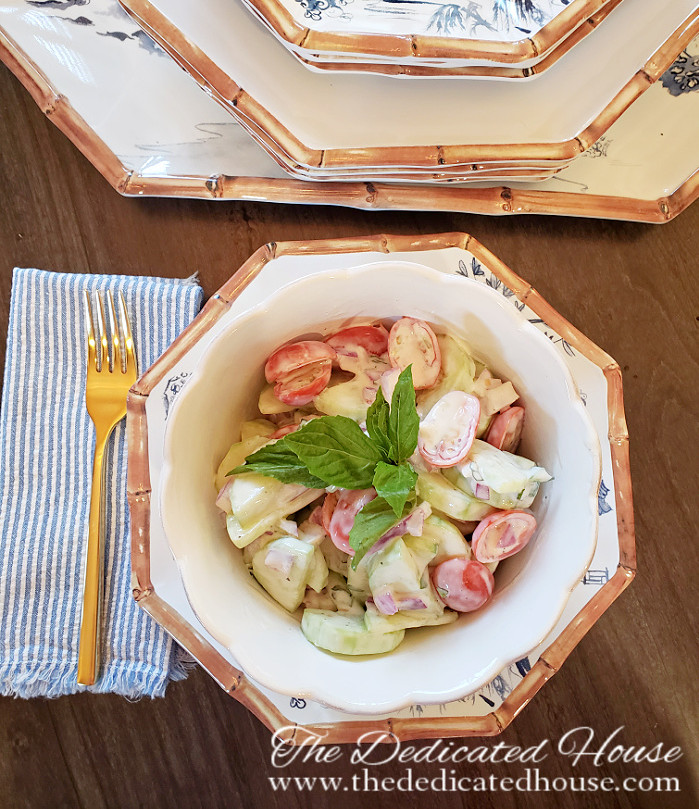 Cucumber Tomato Salad