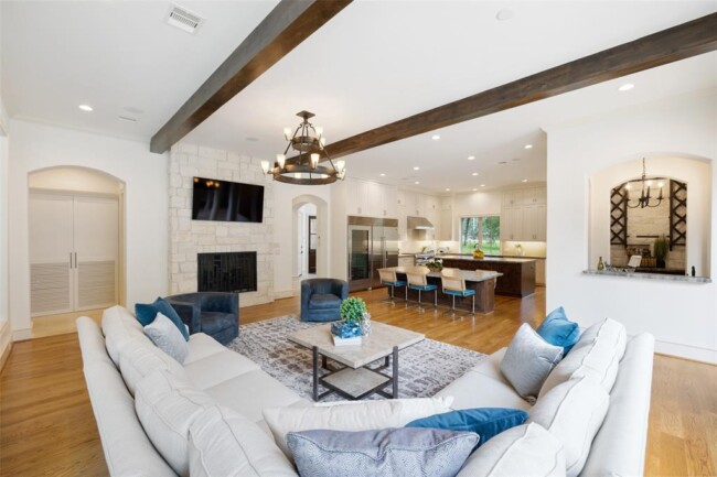 Club Chairs Enhance Room