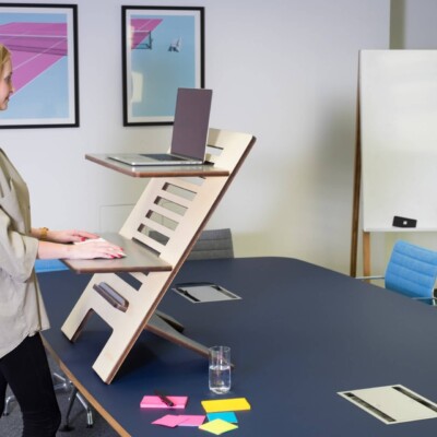 Office Settings With A Standing Desk