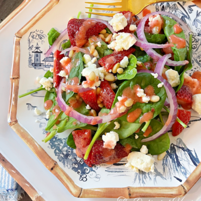 Strawberry Spinach Salad