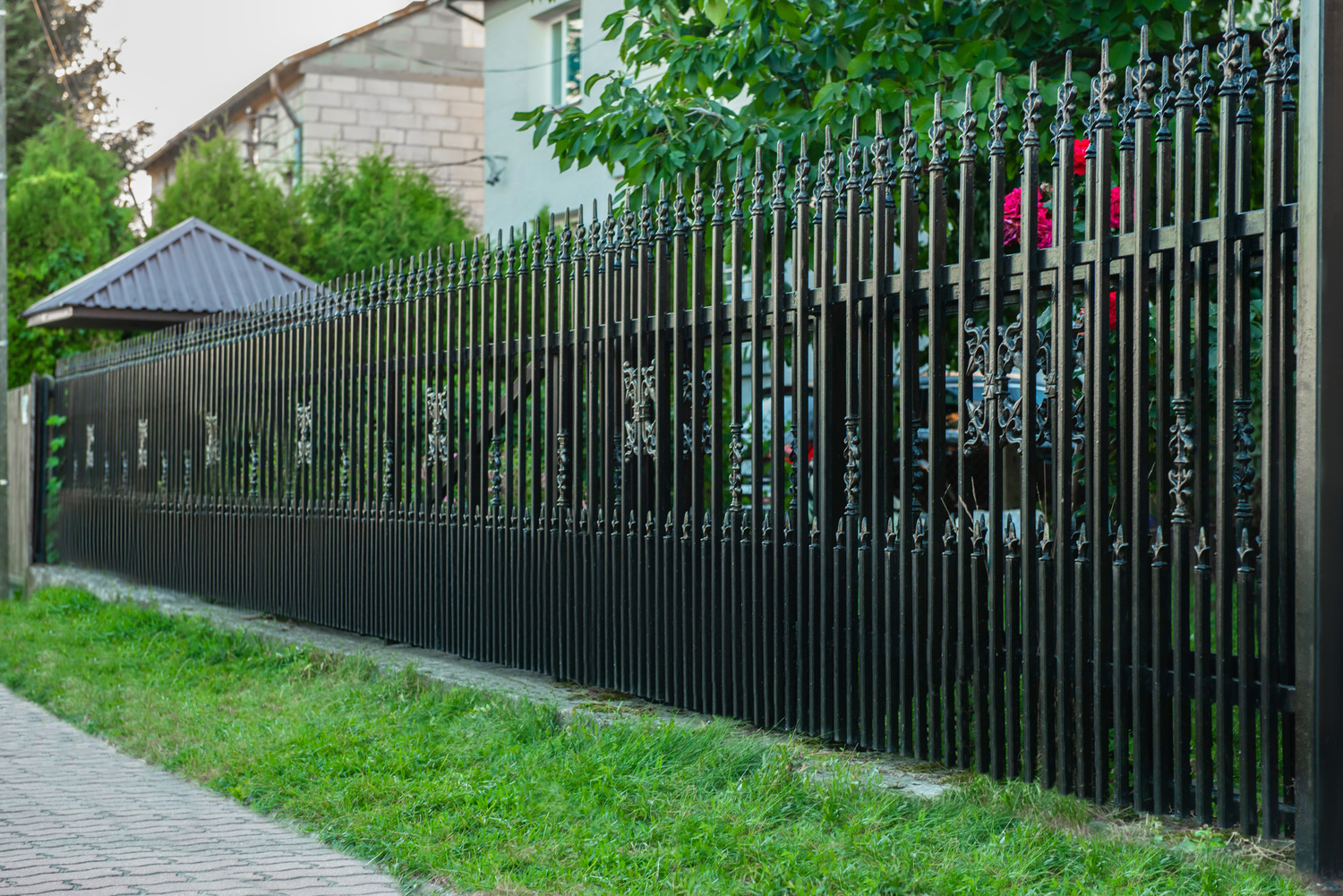 Iron Railing and Fencing - The Dedicated House