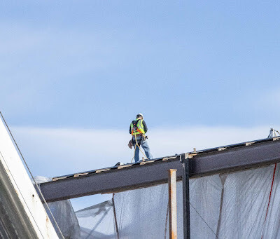Well-Maintained Commercial Roof