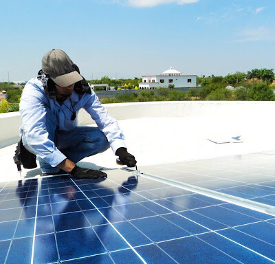 Maintaining Solar Panels