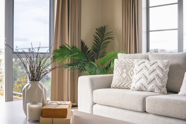 A Minimalist 2 Seater Sofa