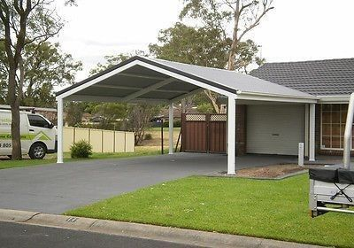 Metal Carports as Outdoor Workshops