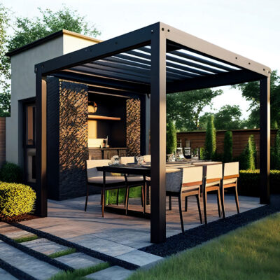 How to Create a Cool Pergola and Patio