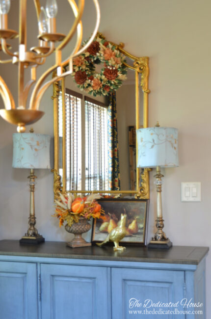 Touches of Fall Decor