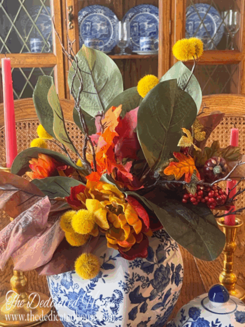 Touches of Fall Decor