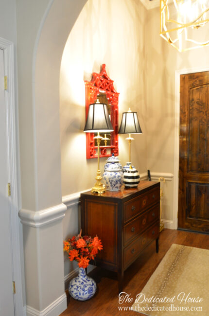 Touches of Fall Decor