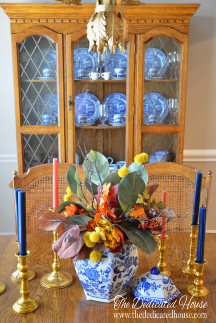 Touches of Fall Decor