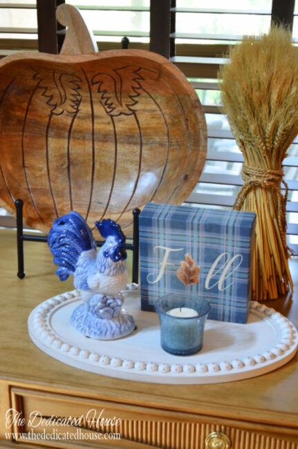 Touches of Fall Decor
