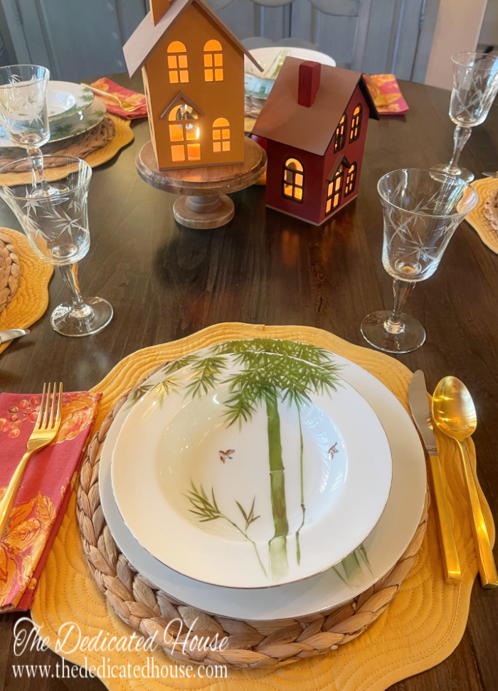 Casual Fall Tablescape