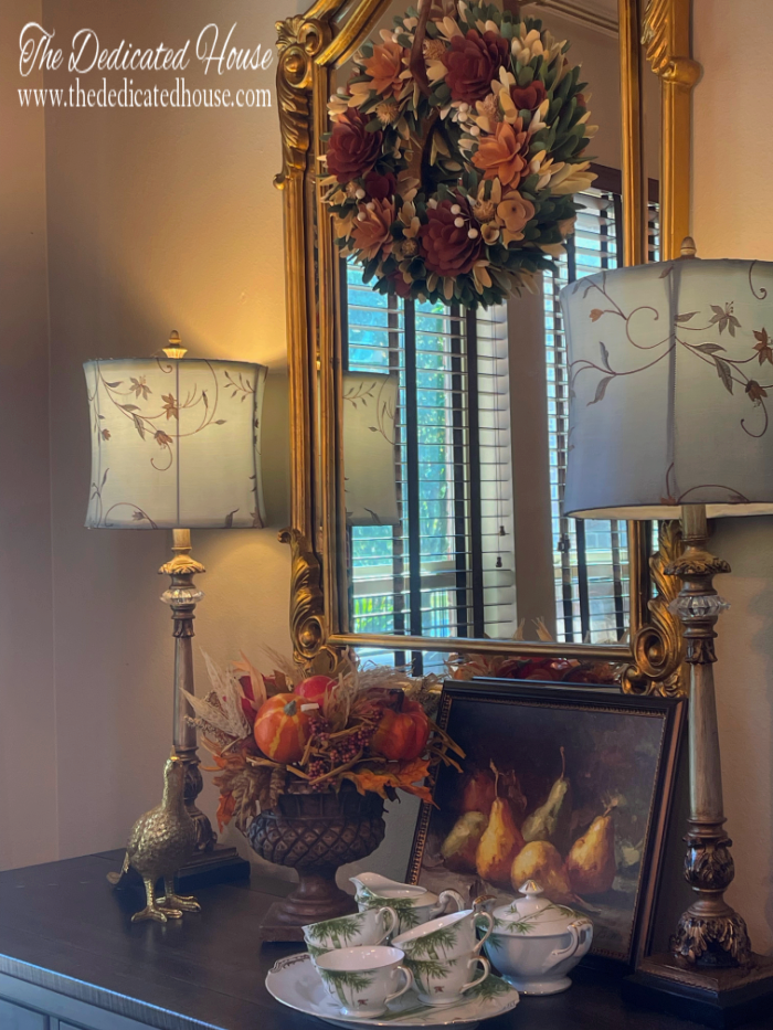 Casual Fall Tablescape