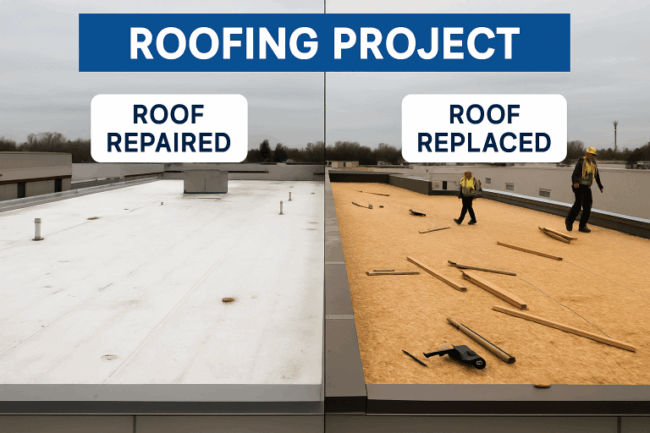 Roof Replacement vs. Repair