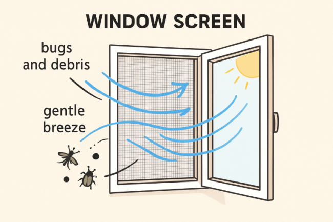 Installing Window Screens