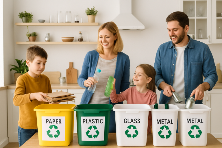Recycling at Home: Simple Steps for Sustainable Living - The Dedicated ...