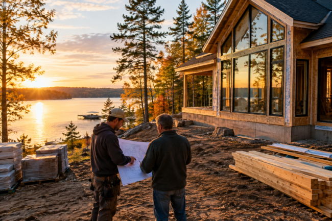 How to Build a Custom Lake Home